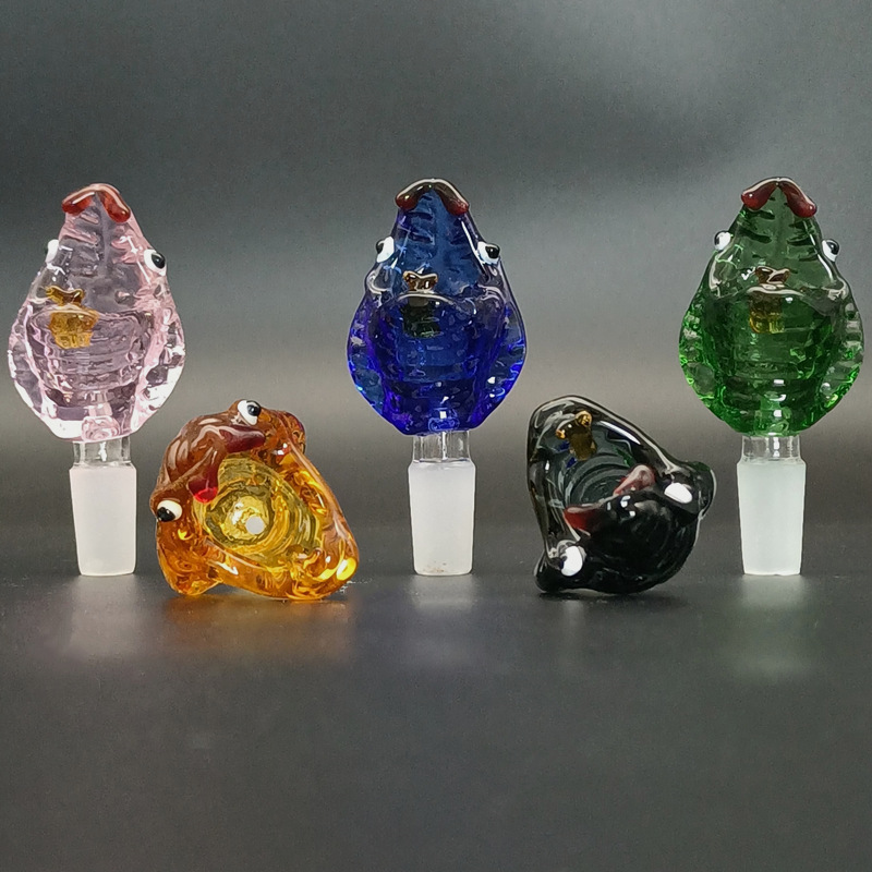 Colorful Crocodile 14mm 18mm Male Hookah Glass Bowl Piece Slide Heady Bowls For Dry Herb Tobacco Water Bong
Colorful Crocodile 14mm 18mm Male Hookah Glass Bowl Piece Slide Heady Bowls For Dry Herb Tobacco Water Bong