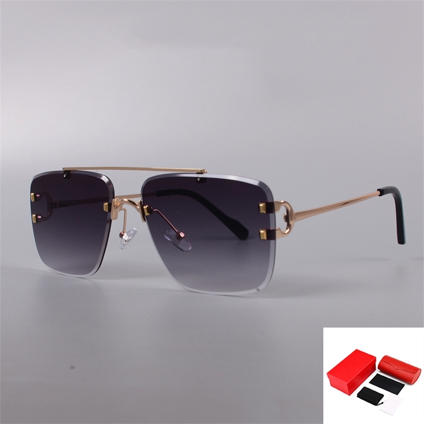 Fashion Unique Rimless Style Spikes Rivets Sunglasses Vintage Women Men Design Sun Glasses Oculos De Sol 2399
Fashion Unique Rimless Style Spikes Rivets Sunglasses Vintage Women Men Design Sun Glasses Oculos De Sol 2399