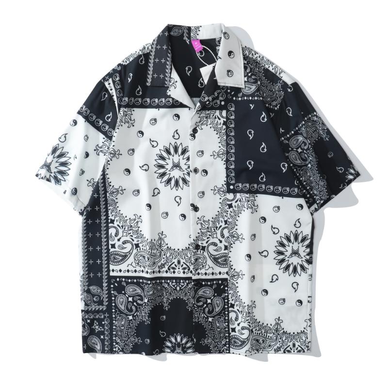 Mens Paisley Bandana Shirts Button Down Floral Print ShirtsMen's, As pic
Mens Paisley Bandana Shirts Button Down Floral Print ShirtsMen's, As pic