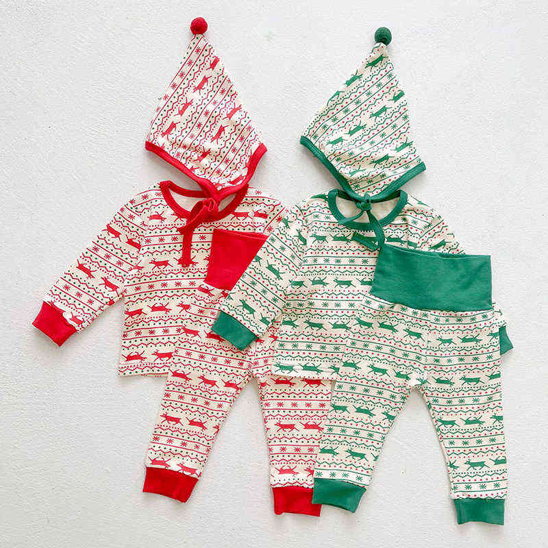 Christmas Cotton Cartoon Printing Toddler Baby Girl Boys Pajamas Set T-shirtPantsHat Newborn Baby Girl Boys Clothes Suit L220715, 3817 green romper
Christmas Cotton Cartoon Printing Toddler Baby Girl Boys Pajamas Set T-shirtPantsHat Newborn Baby Girl Boys Clothes Suit L220715, 3817 green romper