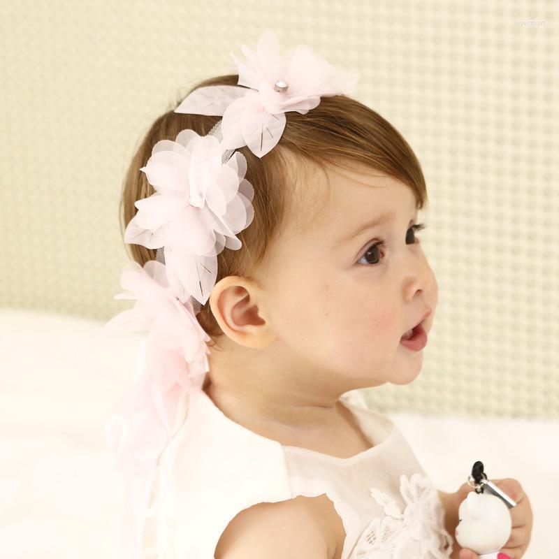 Hair Accessories High-grade Quality Girls Chiffon Flower Headband Light Pink Floral Fine Hairband Lace Bands In 
Hair Accessories High-grade Quality Girls Chiffon Flower Headband Light Pink Floral Fine Hairband Lace Bands In