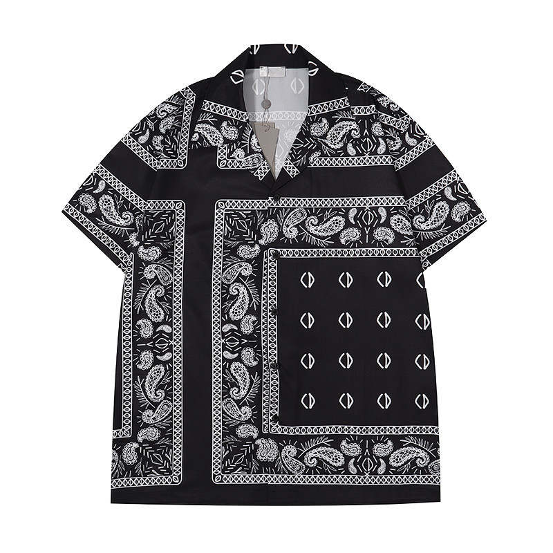 Fashion Luxury Designer Bowling Shirt Mens Business Dress Shirts Man Casual Shirt Men Summer Loose Shirts Chemises De Marque Pour Hommes Blouses Camisa Masculina, As picture show
Fashion Luxury Designer Bowling Shirt Mens Business Dress Shirts Man Casual Shirt Men Summer Loose Shirts Chemises De Marque Pour Hommes Blouses Camisa Masculina, As picture show