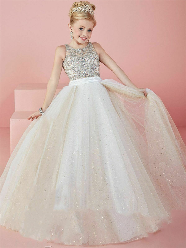 Wholesale Newest fashion Crew Neck girls' flower Dresses Easter beauty pageant dress formal evening dress (in stock -2--14), Ivory
Wholesale Newest fashion Crew Neck girls' flower Dresses Easter beauty pageant dress formal evening dress (in stock -2--14), Ivory