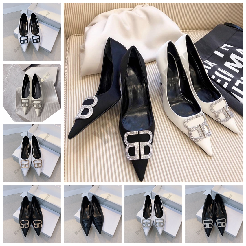 women flat High heels Paris Diamond pointy Sandals French Sandals Silk white black stiletto, White slik 8cm
women flat High heels Paris Diamond pointy Sandals French Sandals Silk white black stiletto, White slik 8cm