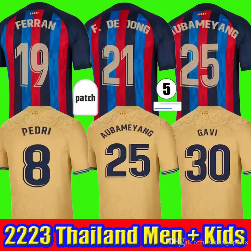 Barcelonas Camisetas De Football Soccer Jersey ANSU FATI 2023 21 22 23 PEDRI Kun Aguero ADAMA FERRAN GRIEZMANN F. DE JONG DEST Shirt Men Kid Kit TOPS, 2223 home kid +sock
Barcelonas Camisetas De Football Soccer Jersey ANSU FATI 2023 21 22 23 PEDRI Kun Aguero ADAMA FERRAN GRIEZMANN F. DE JONG DEST Shirt Men Kid Kit TOPS, 2223 home kid +sock