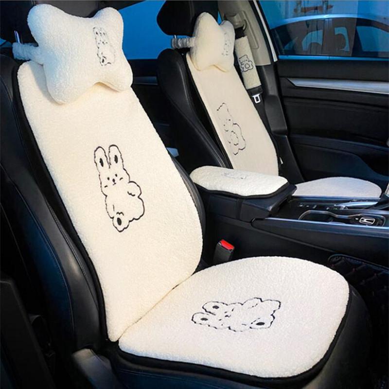 Car Seat Covers Arrival Plush Four Seasons Ins Cute Lamb Wool Cover Three-piece Cushion UniversalCar CoversCar
Car Seat Covers Arrival Plush Four Seasons Ins Cute Lamb Wool Cover Three-piece Cushion UniversalCar CoversCar