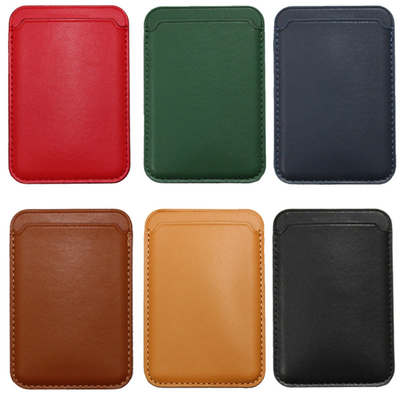Magsafing Magnetic Wallet Leather Holder Cases Phone Back Cover With Card Slots For iPhone 16 15 14 13 12 Mini 11 Pro Xr Xs Max Magsafe Case with Reta