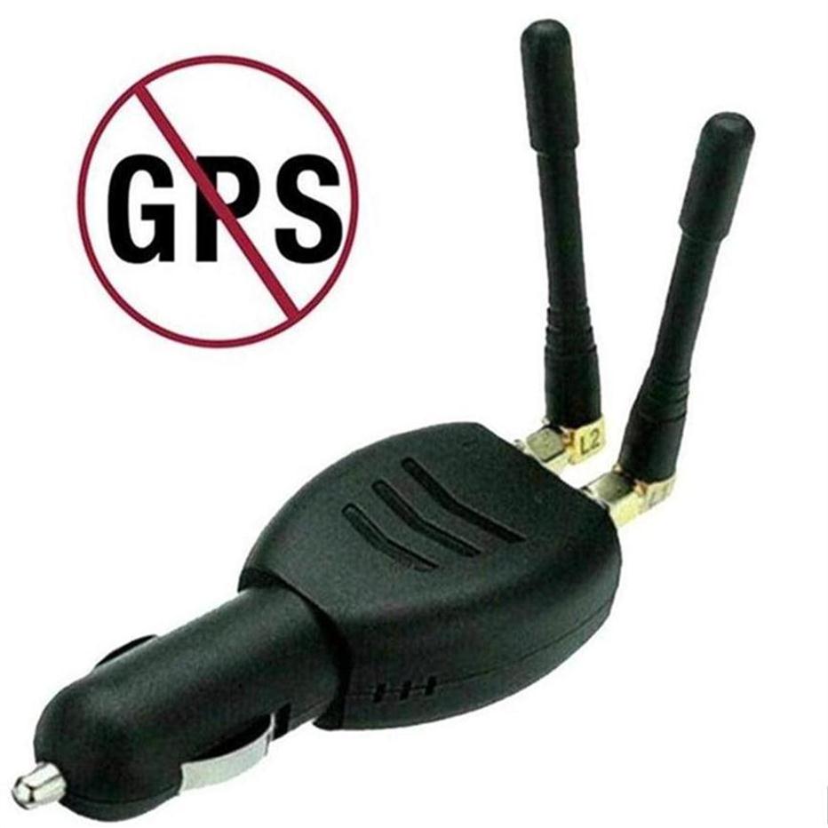 

NEW 12V/24V Dual Antenna Car GPS Signal Interference Blo cker Shield Privacy Protection Positioning Anti Tracking Stalking for Aut253Q