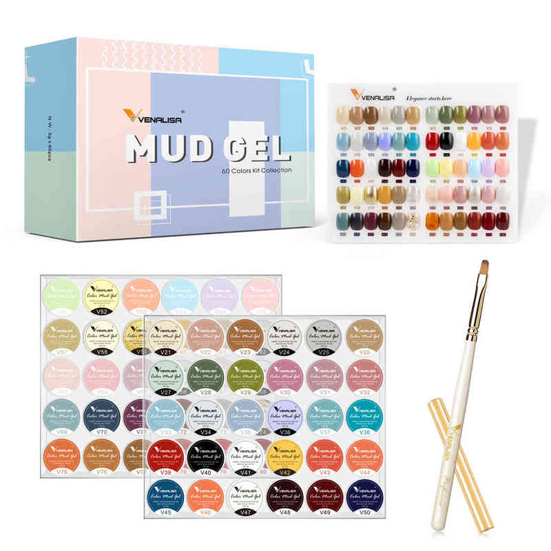 NXY Nail Gel Supply One Stroke of Color Painting 5g Thick Jelly Mud Full Coverage Paste Soak Off Uv Led Polish 0328