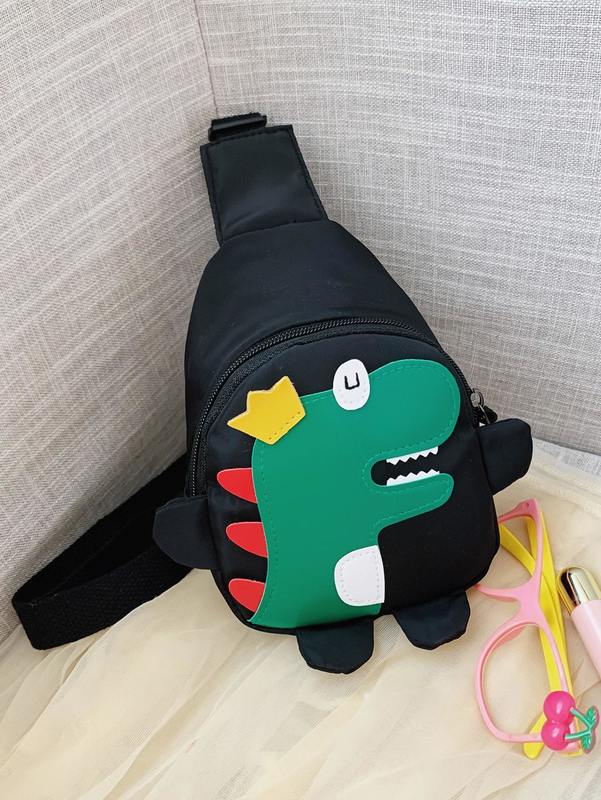 Kids Cartoon Dinosaur Detail Sling Bag SHE