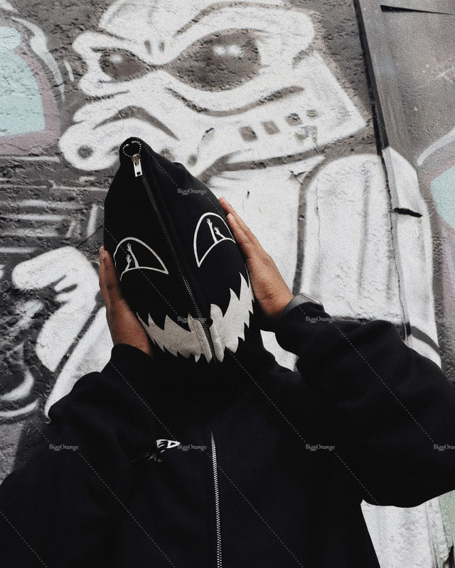 Demon Print Hoodie Men Fashion Jackets Women Tops Anime Cosplay Streetwear Y2k Pop Couple Sweatshirts Teen Clothing hoodies 220817