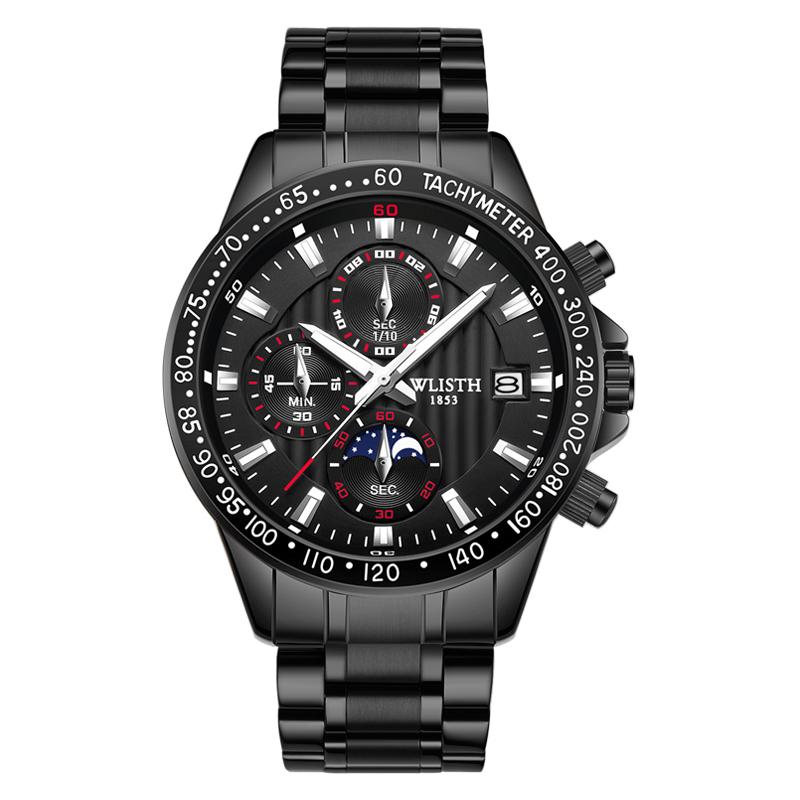 Wristwatches Top 2022 Men Watches Gold Stainless Steel Quartz Watch Waterproof Sport Wristwatch, 03
Wristwatches Top 2022 Men Watches Gold Stainless Steel Quartz Watch Waterproof Sport Wristwatch, 03