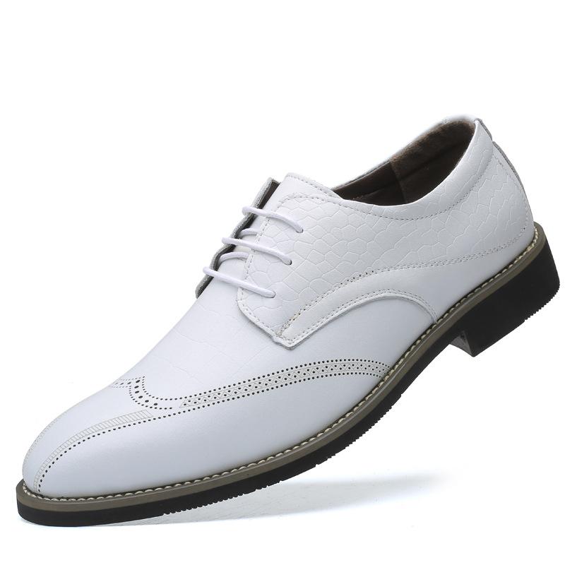 Dress Shoes Fotwear Men Brogues Big Size Fashion Wedding Party Handmade Sewing Male Drivng Formal Lace Up Oxfords, Black 
Dress Shoes Fotwear Men Brogues Big Size Fashion Wedding Party Handmade Sewing Male Drivng Formal Lace Up Oxfords, Black