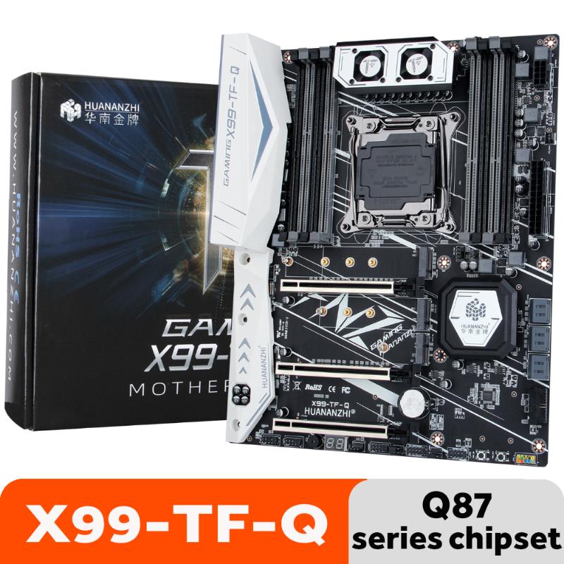 

Motherboards HUANANZHI X99 -TF-Q Motherboard Intel XEON E5 LGA2011-3 All Series Both DDR3 DDR4 RECC NON-ECC Memory NVME USB3.0 ATX