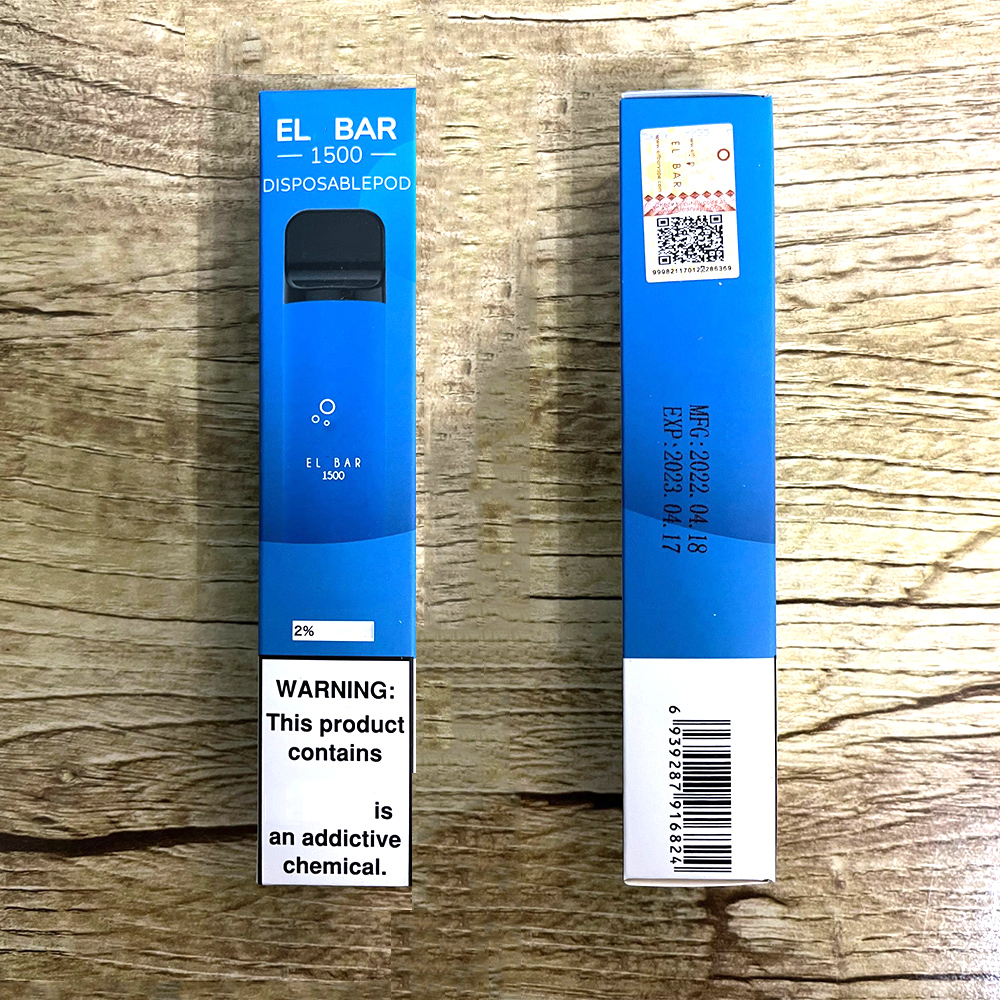 high quality ELF 1500 puffs vape puff bar disposable e cigarette device prefilled pod 4.8ml cartridge e cigarettes kit 850mAh 12 colors vapor pen vs fumed ultra extra
high quality ELF 1500 puffs vape puff bar disposable e cigarette device prefilled pod 4.8ml cartridge e cigarettes kit 850mAh 12 colors vapor pen vs fumed ultra extra