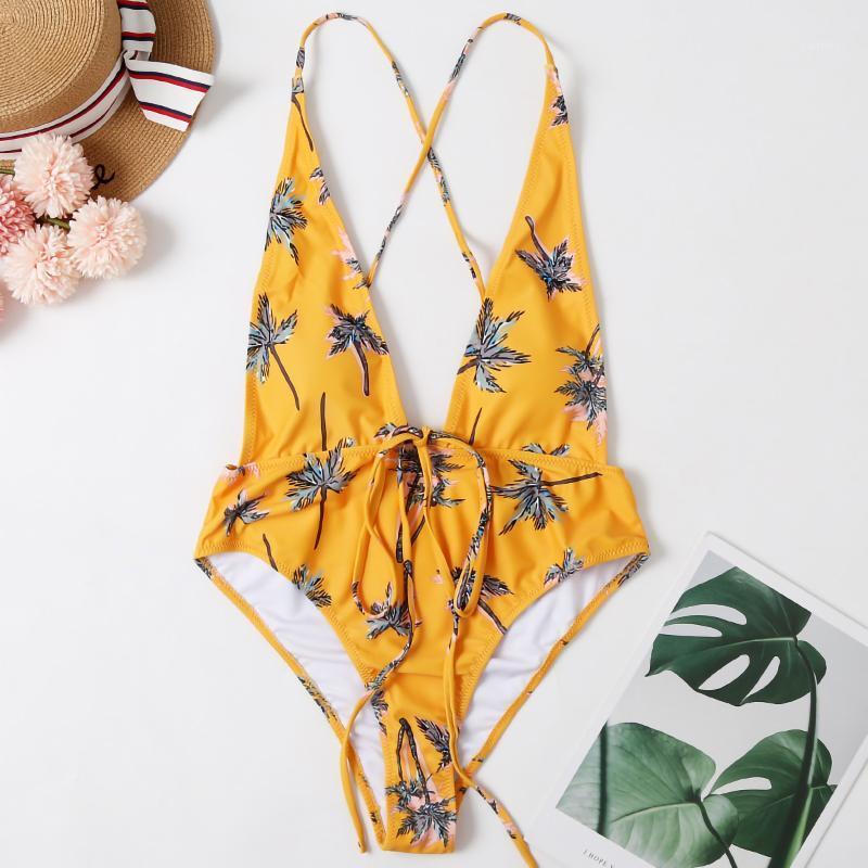Women' Swimwear Sexy Swimsuit Bodysuit High Waist Printing Split Sleeveless Deep V Neck Summer Trendy Casual Bikinis Mujer Braga Alta, Yellow
Women' Swimwear Sexy Swimsuit Bodysuit High Waist Printing Split Sleeveless Deep V Neck Summer Trendy Casual Bikinis Mujer Braga Alta, Yellow
