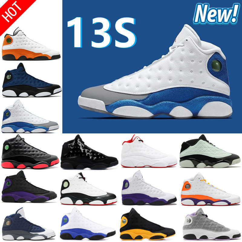 New XIII 13 13s Men Basketball Shoes Hyper Royal French Blue Linen Island Green Obsidian Bred Midnight Navy Black Cat Del Sol Barons Gym Red, No.4
New XIII 13 13s Men Basketball Shoes Hyper Royal French Blue Linen Island Green Obsidian Bred Midnight Navy Black Cat Del Sol Barons Gym Red, No.4