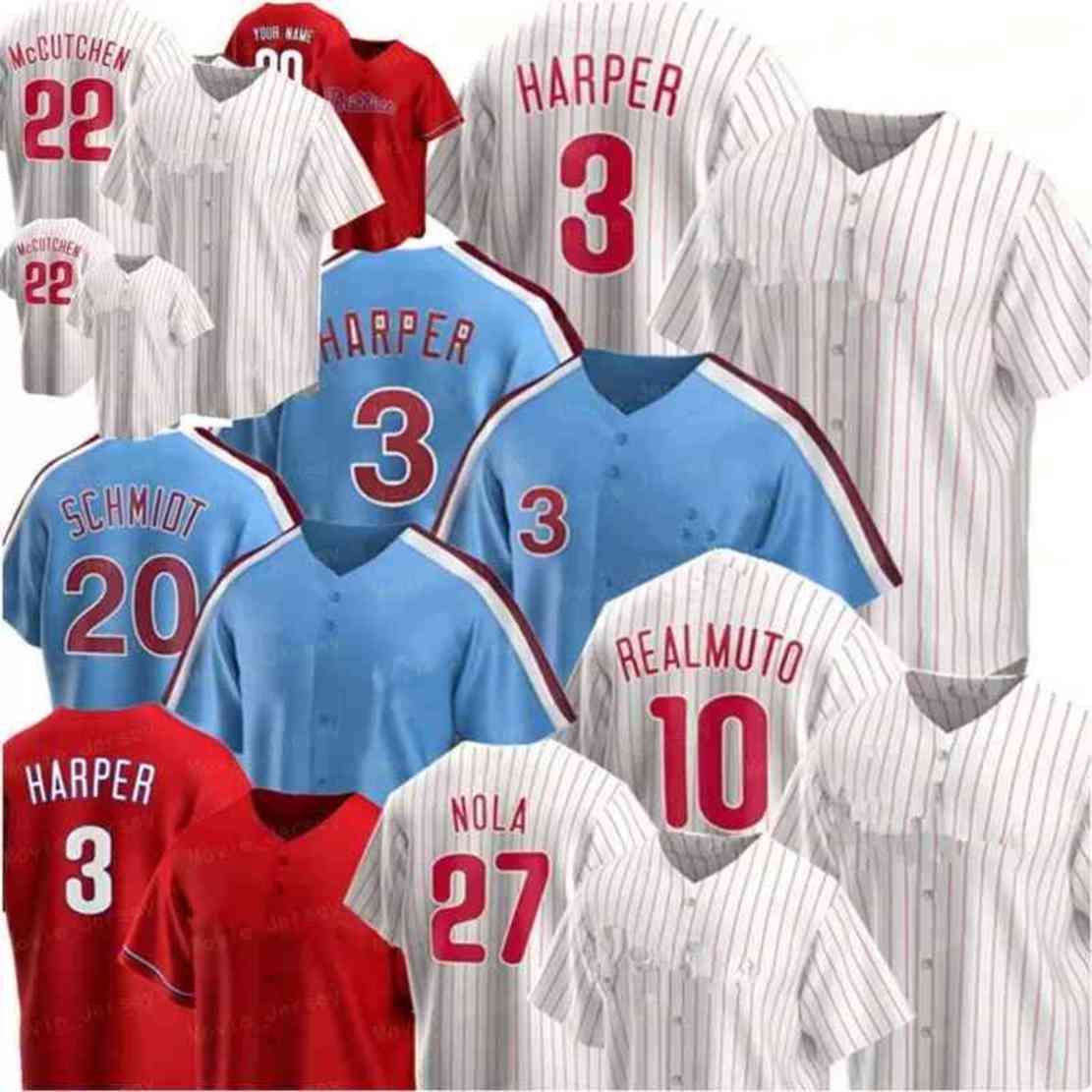 Kyle Schwarber 3 Harper Baseball Jerseys 17 Rhys Hoskins 10 J.T. Realmuto 2 Jean Segura Didi Gregorius 27 Aaron Nola Zack Wheeler Alec Bohm Nick Maton Men Women Yout X1
Kyle Schwarber 3 Harper Baseball Jerseys 17 Rhys Hoskins 10 J.T. Realmuto 2 Jean Segura Didi Gregorius 27 Aaron Nola Zack Wheeler Alec Bohm Nick Maton Men Women Yout X1
