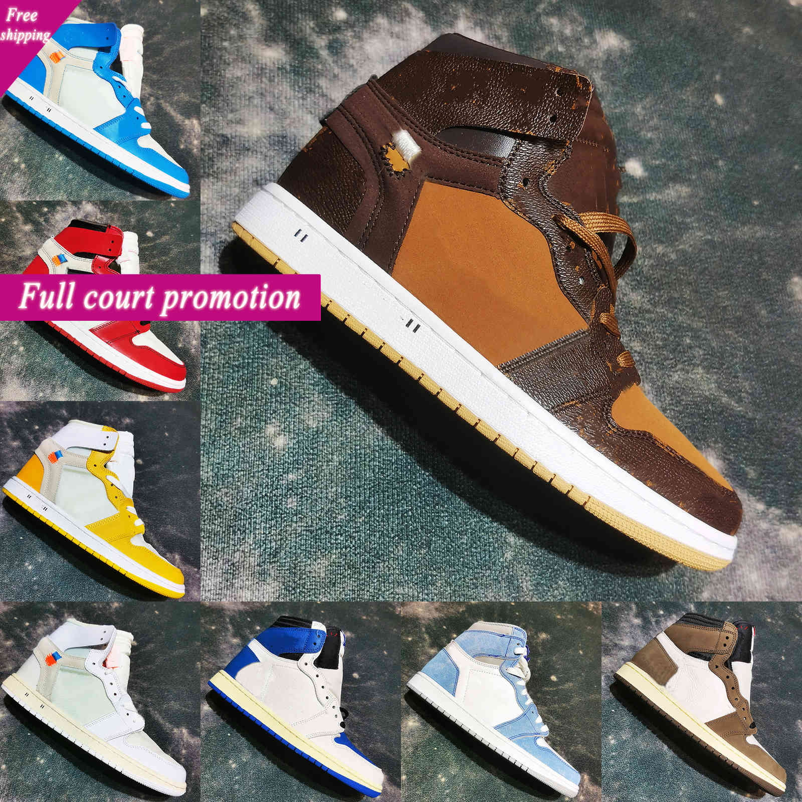 High quality OG Jumpman 1s shoes dark Mocha barb off Chicago man and woman basketball shoes 1 white college blue running training sneakers
High quality OG Jumpman 1s shoes dark Mocha barb off Chicago man and woman basketball shoes 1 white college blue running training sneakers