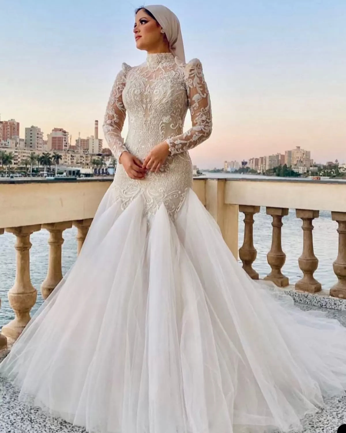Long Sleeve Lace Mermaid Wedding Dresses: Plus Size Bridal Gowns