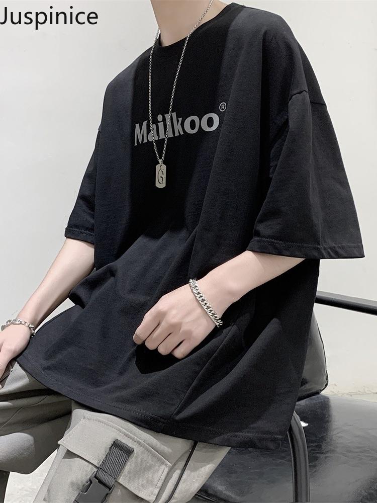 Men's T-Shirts Juspinice Summer T Shirts For Men Letter Print White Fashion Streetwear Tees Male Casual Basic Short Sleeve Tops, Black
Men's T-Shirts Juspinice Summer T Shirts For Men Letter Print White Fashion Streetwear Tees Male Casual Basic Short Sleeve Tops, Black