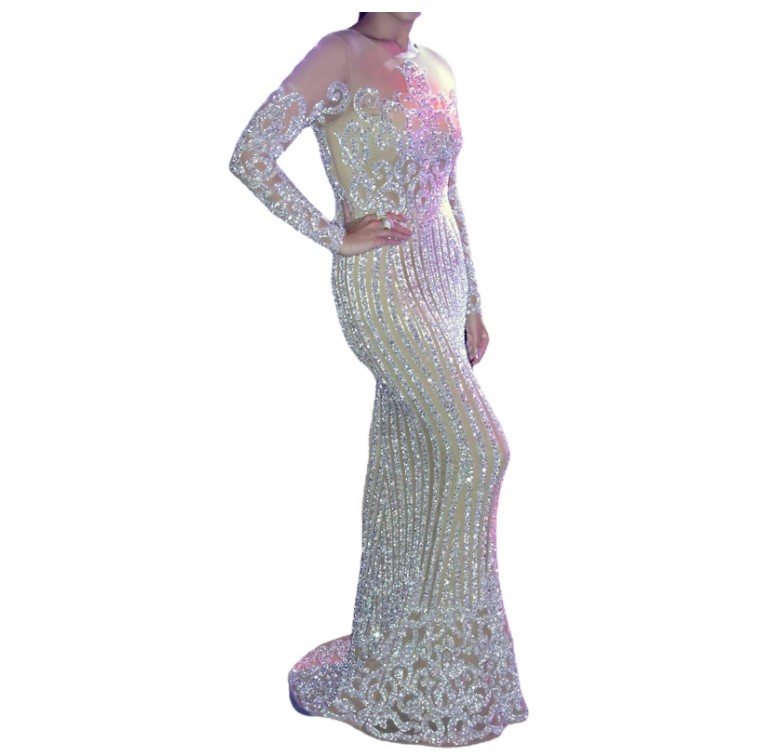 African Nigerian White Long Gown Mermaid Prom Dresses 2022 Satin Fromal Evening Gowns Arabic Prom Dress Custom