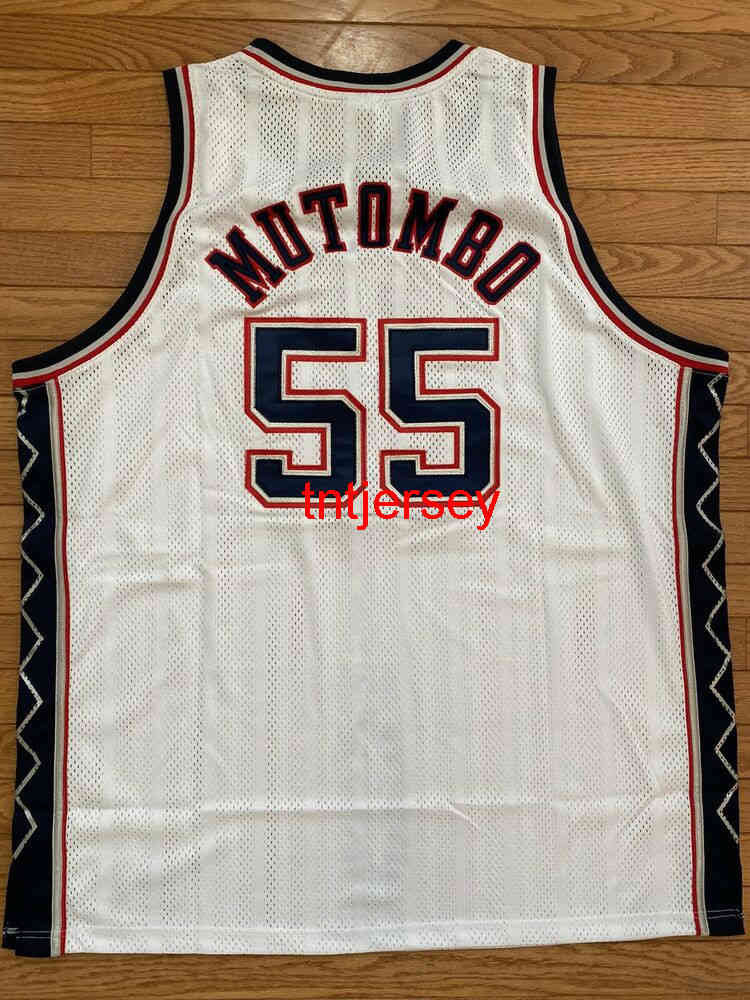 Stitched Dikembe Cheap Mutombo Jersey New Embroidery Jersey Size -6XL Custom Any Name Number Basketball Jerseys Shirt, White
Stitched Dikembe Cheap Mutombo Jersey New Embroidery Jersey Size -6XL Custom Any Name Number Basketball Jerseys Shirt, White