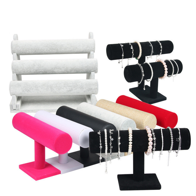 1pcs High Quality Vintage PU Leather Velvet Bracelet Chain Watch T Bar Rack Jewelry Organizer Hard Display Stand Holder 220617
1pcs High Quality Vintage PU Leather Velvet Bracelet Chain Watch T Bar Rack Jewelry Organizer Hard Display Stand Holder 220617
