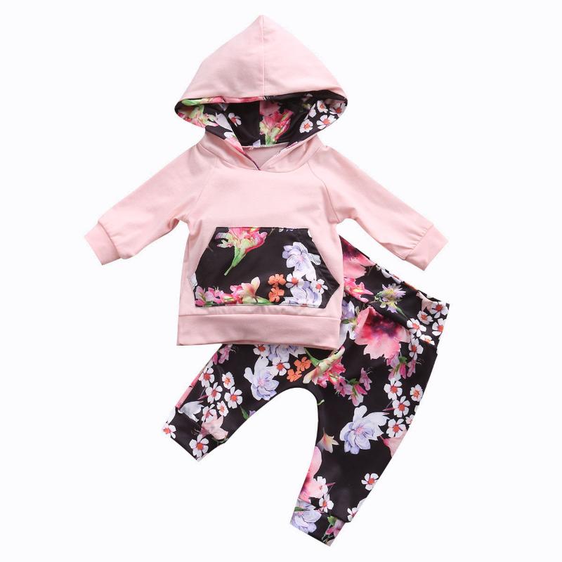 Clothing Sets CitgeeInfant Baby Kids Girls Clothes Floral Pink Hooded Tops Pants Cute Spring Autumn Outfits Set SSClothing, As pic
Clothing Sets CitgeeInfant Baby Kids Girls Clothes Floral Pink Hooded Tops Pants Cute Spring Autumn Outfits Set SSClothing, As pic