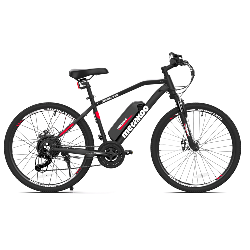 [USA Direct]C300 27.5inch Electric Mountain Bike 500W Electric Bicycle with Removable 48V 10.4AN Lithium-Ion Battery 21MPH Adults E-Bike Shimano 21 Sp