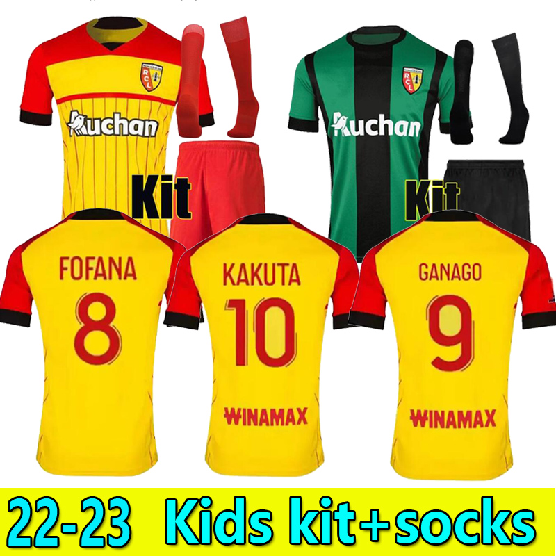 22 23 kids kit RC Lens soccer jerseys GANAGO KAKUTA SOTOCA FOFANA KALIMUENDO Lance maillot de foot DOUCOURE CLAUSS Gradit Cahuzac 2022 2023 medina football Shirts, 22/23 home kids
22 23 kids kit RC Lens soccer jerseys GANAGO KAKUTA SOTOCA FOFANA KALIMUENDO Lance maillot de foot DOUCOURE CLAUSS Gradit Cahuzac 2022 2023 medina football Shirts, 22/23 home kids