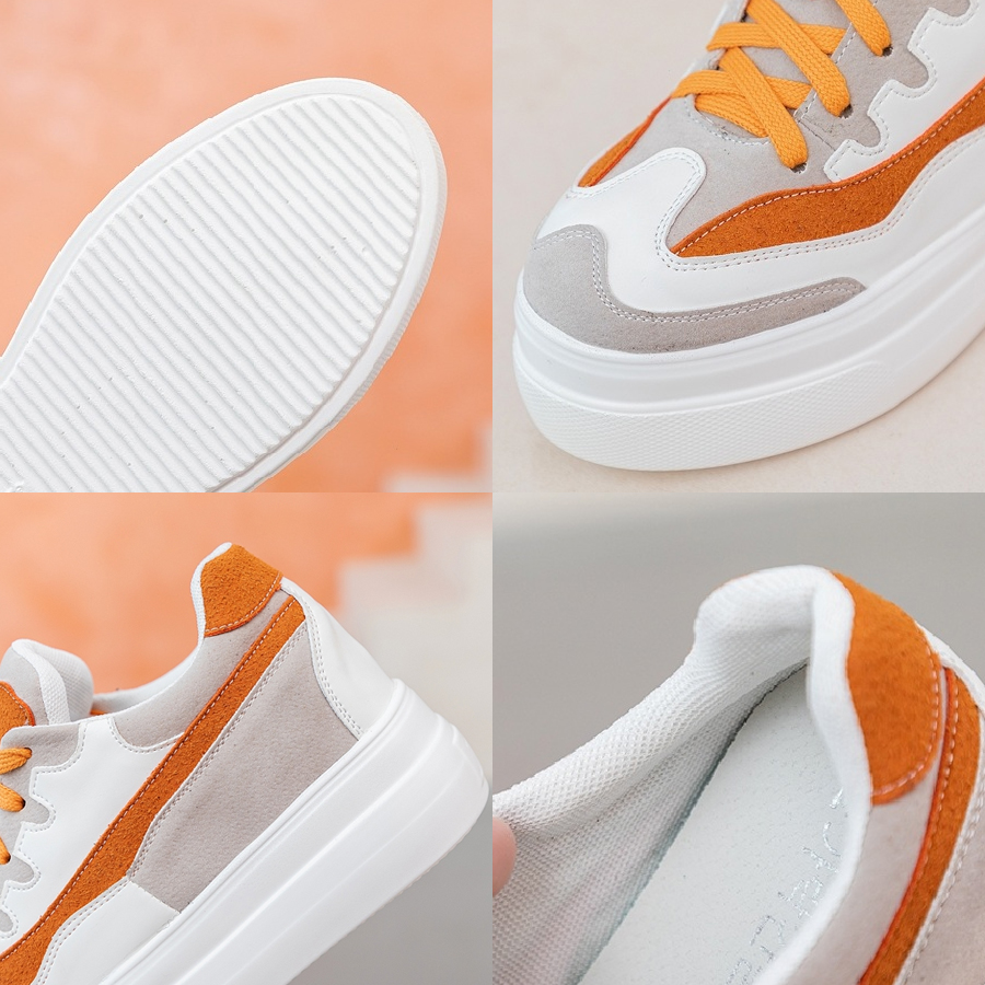 Large Size -42 7cm Genuine Leather Platform Wedge Sneakers Women Shoes Spring Autumn Shoes Women Fashion Sneakers Comfy, Green no plush
Large Size -42 7cm Genuine Leather Platform Wedge Sneakers Women Shoes Spring Autumn Shoes Women Fashion Sneakers Comfy, Green no plush