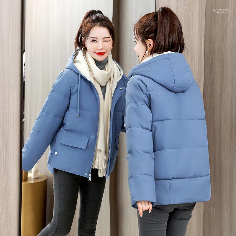 Women' Down & Parkas Winter Korean Fashion Hooded Short Cotton-Padded Coat Female Pure Color Thick Oversized Jacket Manteau Femme Guin22, Beige
Women' Down & Parkas Winter Korean Fashion Hooded Short Cotton-Padded Coat Female Pure Color Thick Oversized Jacket Manteau Femme Guin22, Beige