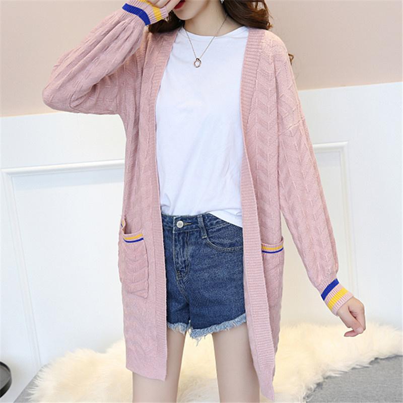 Women's Knits & Tees Winter Autumn V-Neck Sleeve Big Pocket Long Sweater Cardigan Women Korean Fashion 8 Color Student Knitted Sweaters Fema, Green
Women's Knits & Tees Winter Autumn V-Neck Sleeve Big Pocket Long Sweater Cardigan Women Korean Fashion 8 Color Student Knitted Sweaters Fema, Green