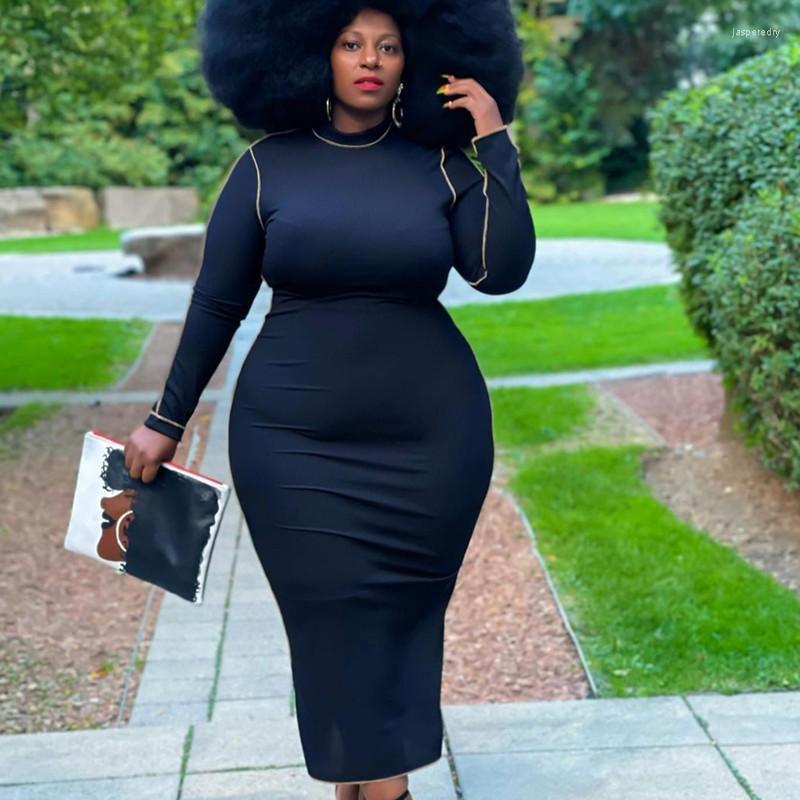 Plus Size Dresses For Women 4xl Solid Color Trim Round Neck Long Sleeve Sleeves Oversize Dress Wholesale DropPlus Jasp22, Blue
Plus Size Dresses For Women 4xl Solid Color Trim Round Neck Long Sleeve Sleeves Oversize Dress Wholesale DropPlus Jasp22, Blue