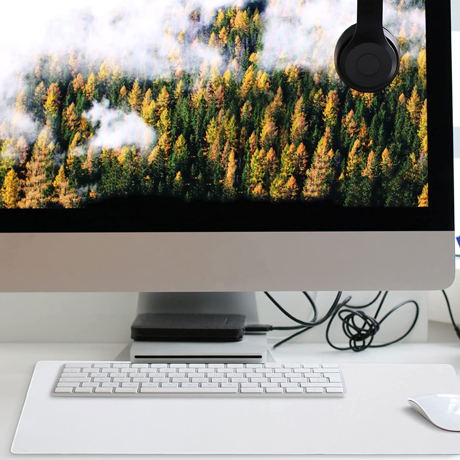 Sublimation Mouse Pad Blank Rectangular Pads Locking Edge Mousepad Blanks with Non Slip Rubber Base for Heat Transfer Press Printing Crafts