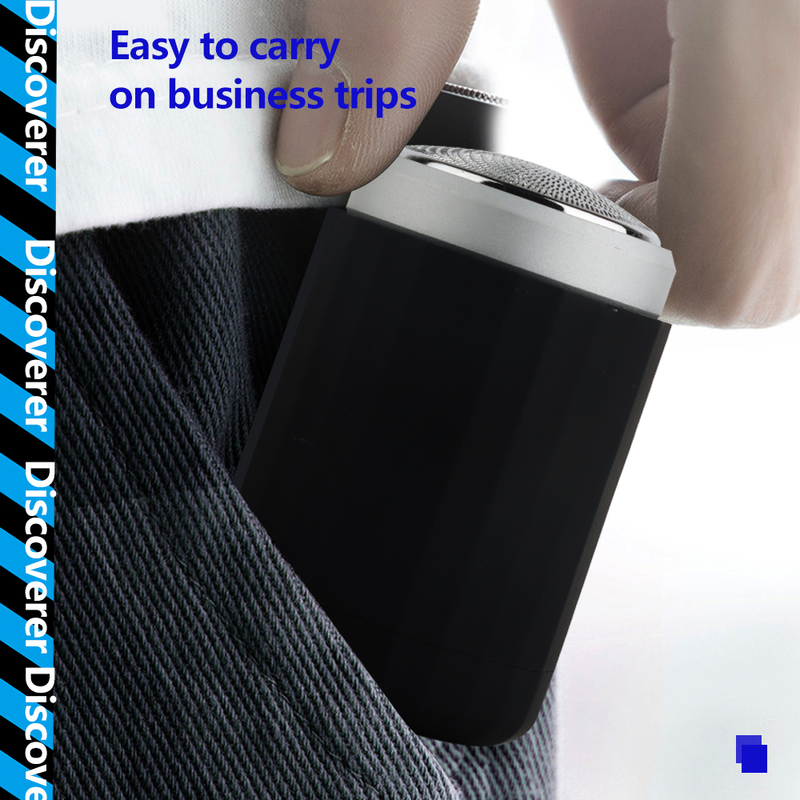 Small Mini Type-C USB Rechargeable Travel Men's Shaver Sharp Pocket Size Outdoor Tool Self Sharpening Electric Shaver 220624