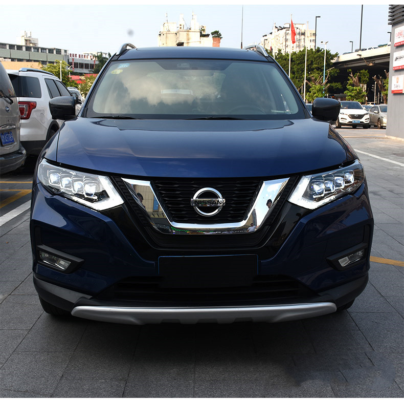 Full LED Headlight For Nissan X-Trail LED Headlights 20 17-20 20 Blue DRL Turn Signal High Beam Running Lights