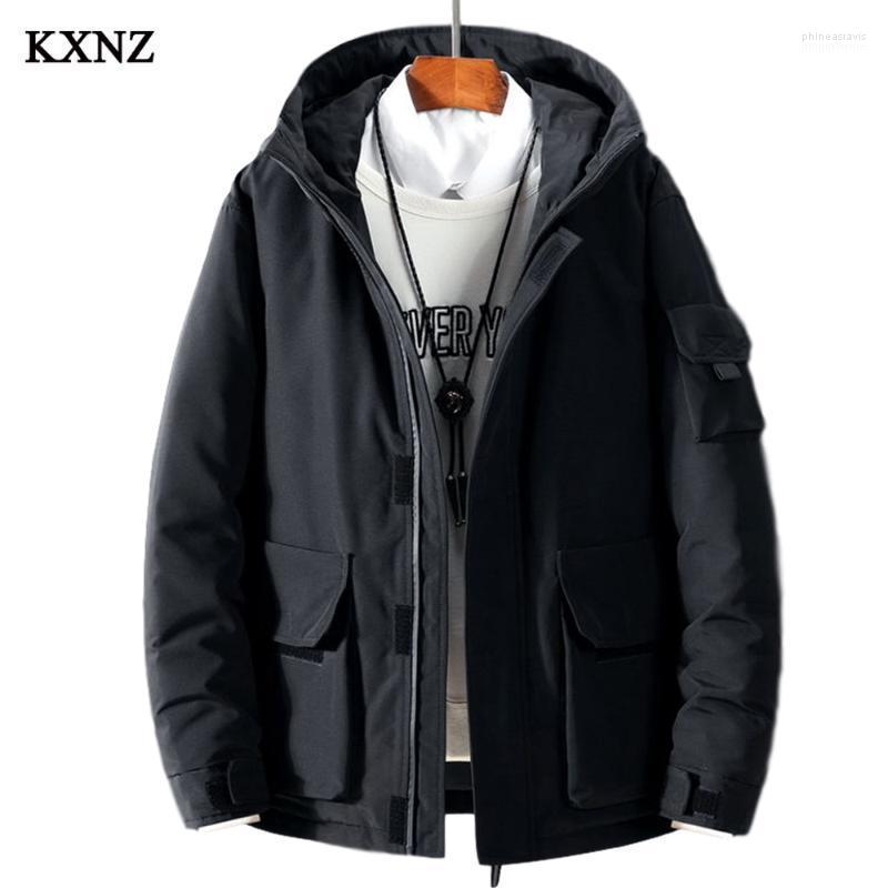 Men's Down & Parkas Man Jacket Fashion Warm Hooded Parka Winter Male Soft Thick Comfortable Black Zipper Pocket Waterproof KXNZ46 Phin22
Men's Down & Parkas Man Jacket Fashion Warm Hooded Parka Winter Male Soft Thick Comfortable Black Zipper Pocket Waterproof KXNZ46 Phin22