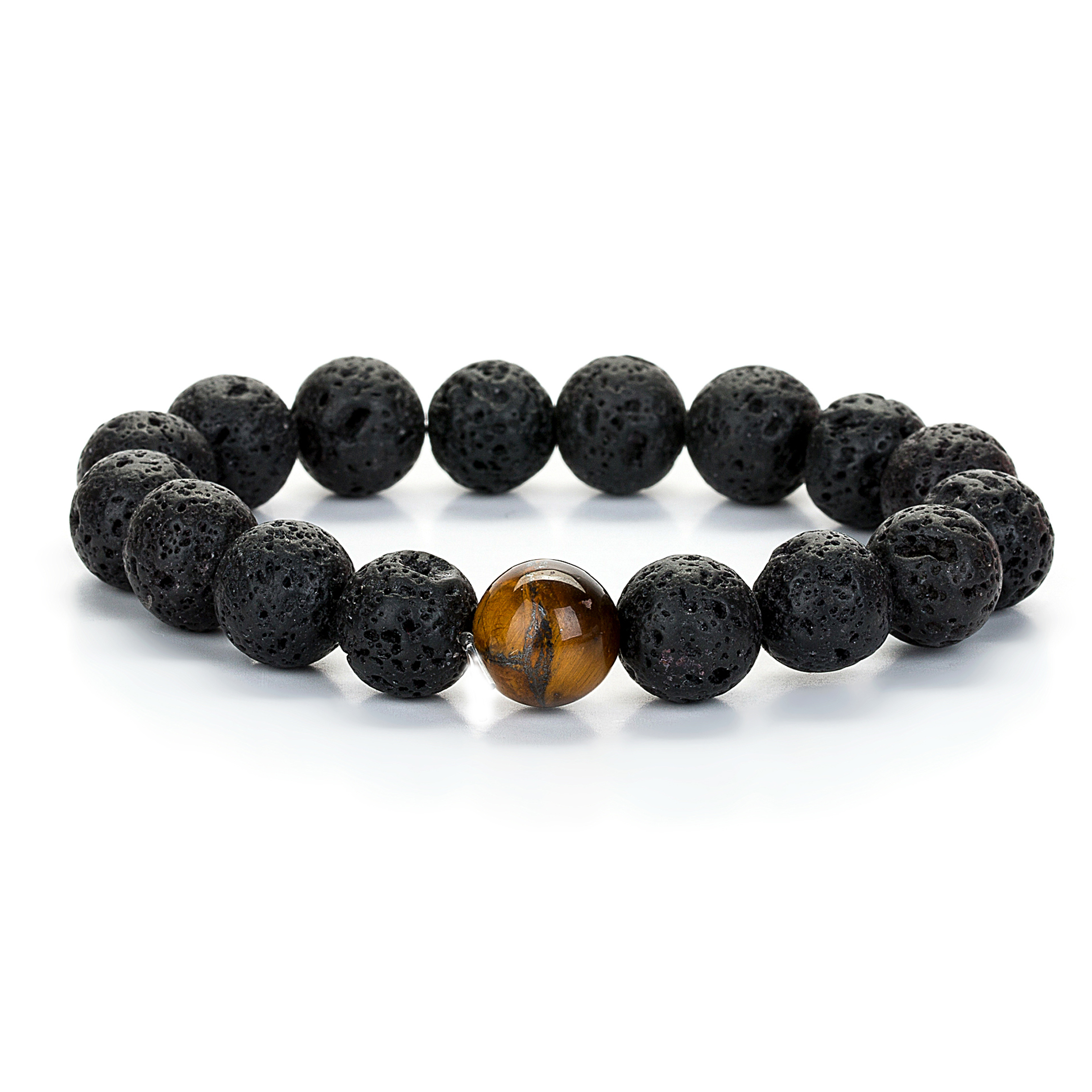 Men's Lava Rock Beaded Bracelets Strand Black Volcanic 10mm Round essential oil diffusion Beads with 1PCS Natural Gemstone Yoga Wrist jewelry
Men's Lava Rock Beaded Bracelets Strand Black Volcanic 10mm Round essential oil diffusion Beads with 1PCS Natural Gemstone Yoga Wrist jewelry