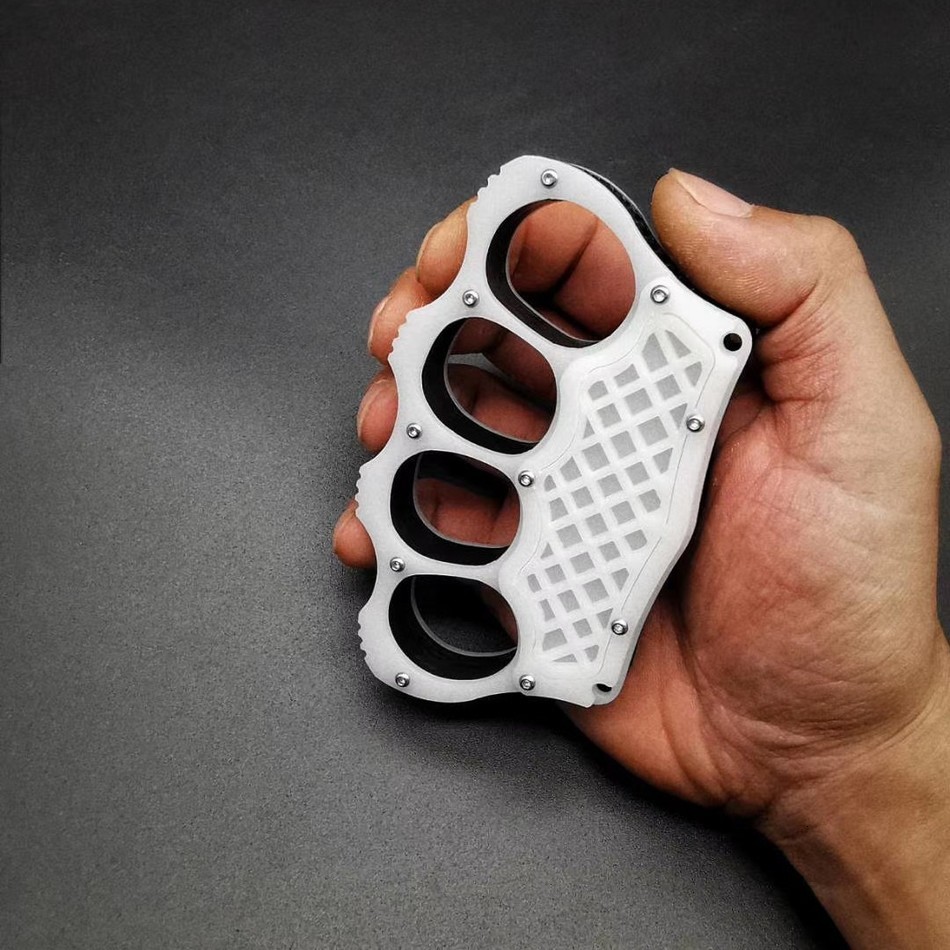 Metallic Finger Non Tiger Edc Tools Self Defense Equipment Four Hand Brace Thickened Ing SFISH SZGV
Metallic Finger Non Tiger Edc Tools Self Defense Equipment Four Hand Brace Thickened Ing SFISH SZGV