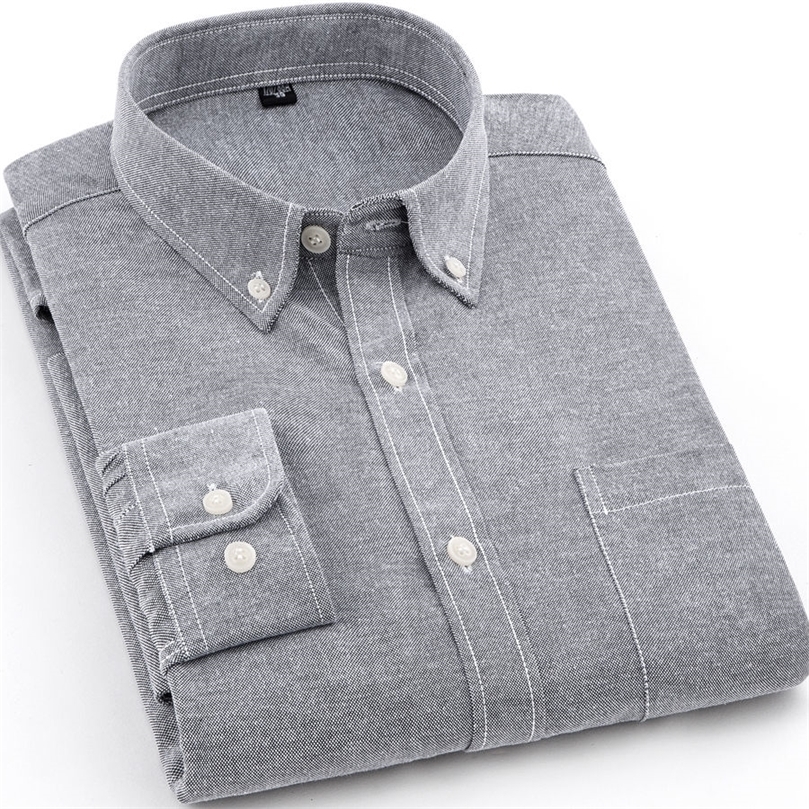 Ox Mens Long-sleeved Shirts Casual White Red Blue Gray Green Navy Business Men Long Sleeve Slim Button Up 220401
Ox Mens Long-sleeved Shirts Casual White Red Blue Gray Green Navy Business Men Long Sleeve Slim Button Up 220401