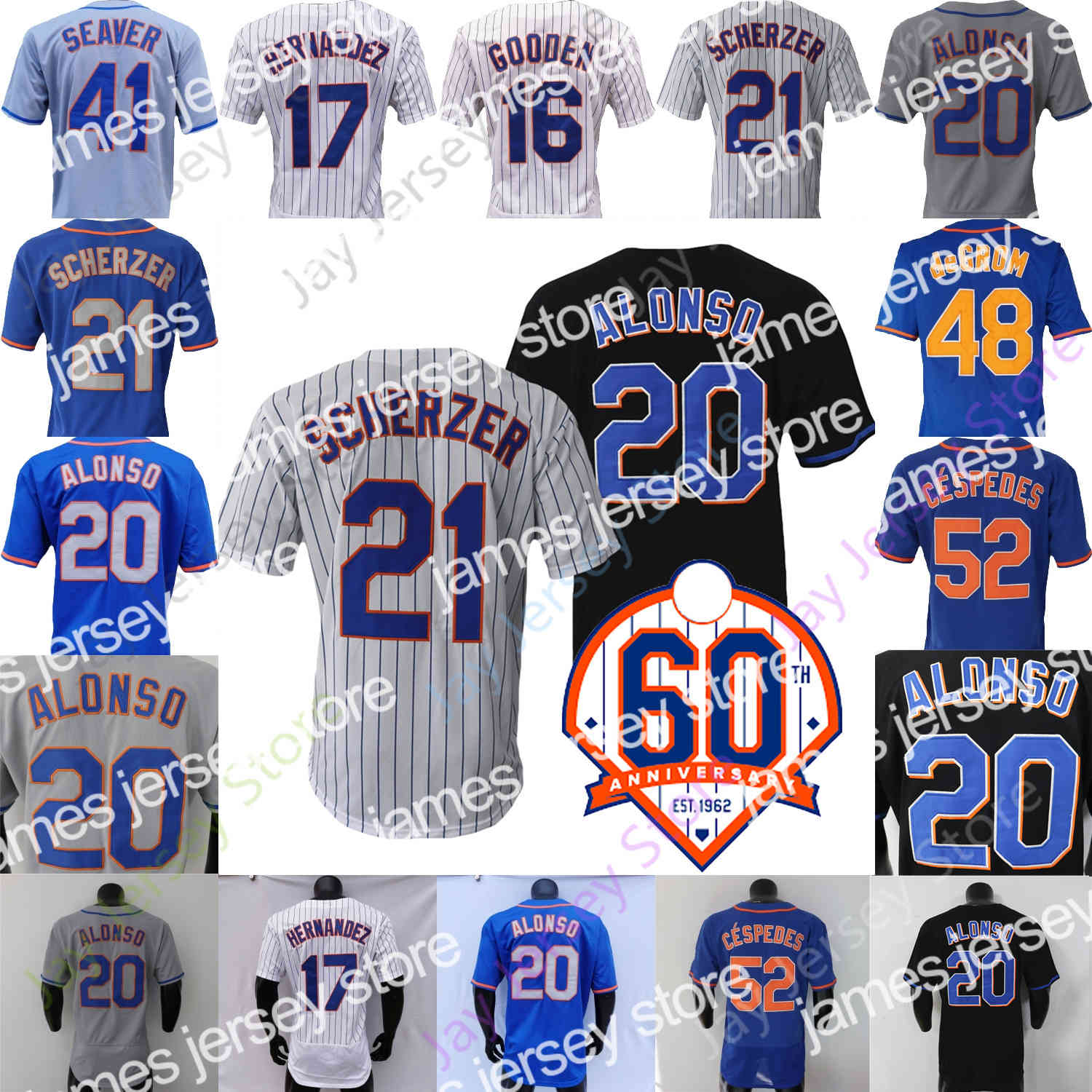 James Bassitt Jersey Daniel Vogelbach Ender Inciarte Max Scherzer Pete Alonso Francisco Lindor Jacob deGrom Jeff McNeil Starling Marte Nimmo, Fan's versions blue grey
James Bassitt Jersey Daniel Vogelbach Ender Inciarte Max Scherzer Pete Alonso Francisco Lindor Jacob deGrom Jeff McNeil Starling Marte Nimmo, Fan's versions blue grey