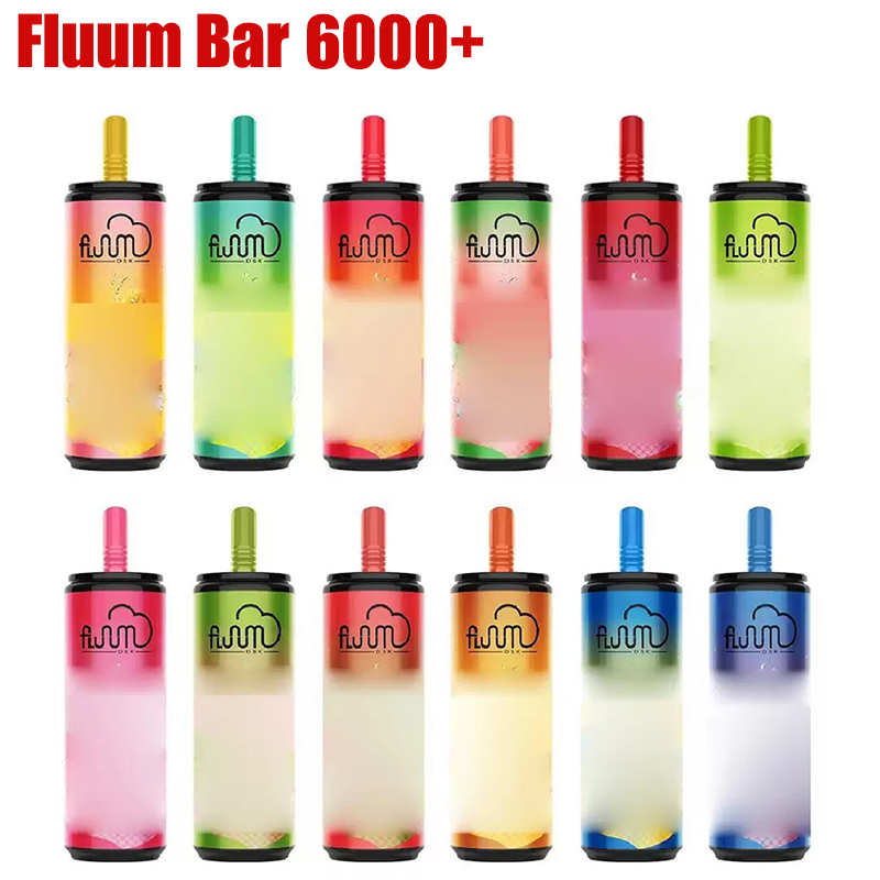 Authentic Fluum Bar Disposable Battery E cigarettes 6000 Puffs Vape Pen 15ml Pre-filled Mesh Coil Pods Cartridge 600mAh Rechargeable Vaporizer bang xxl elfbar
Authentic Fluum Bar Disposable Battery E cigarettes 6000 Puffs Vape Pen 15ml Pre-filled Mesh Coil Pods Cartridge 600mAh Rechargeable Vaporizer bang xxl elfbar