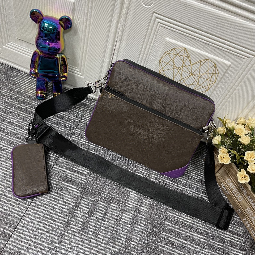 Top 3pcs set Shoulder bag Classic Handbags Mens Crossbody Purse Flap Classic Black Leather TRIO Messenger Bags Luxury Designer Handbag Tote, Box
Top 3pcs set Shoulder bag Classic Handbags Mens Crossbody Purse Flap Classic Black Leather TRIO Messenger Bags Luxury Designer Handbag Tote, Box