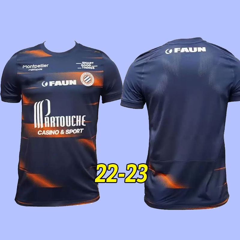 22 23 maillots Montpellier soccer jerseys home away DELORT LABORDE SAVANIER MAVIDIDI 2022 2023 WAHI MOLLET SKULETIC fOOTBALL SHIRTS uniforms jersey dark blue
22 23 maillots Montpellier soccer jerseys home away DELORT LABORDE SAVANIER MAVIDIDI 2022 2023 WAHI MOLLET SKULETIC fOOTBALL SHIRTS uniforms jersey dark blue