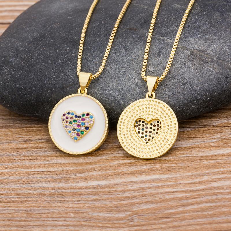 Pendant Necklaces Design Romantic Heart Necklace Copper Cubic Zirconia Chain Charm Wedding Party Jewelry Gift For WomenPendant NecklacesPend
Pendant Necklaces Design Romantic Heart Necklace Copper Cubic Zirconia Chain Charm Wedding Party Jewelry Gift For WomenPendant NecklacesPend