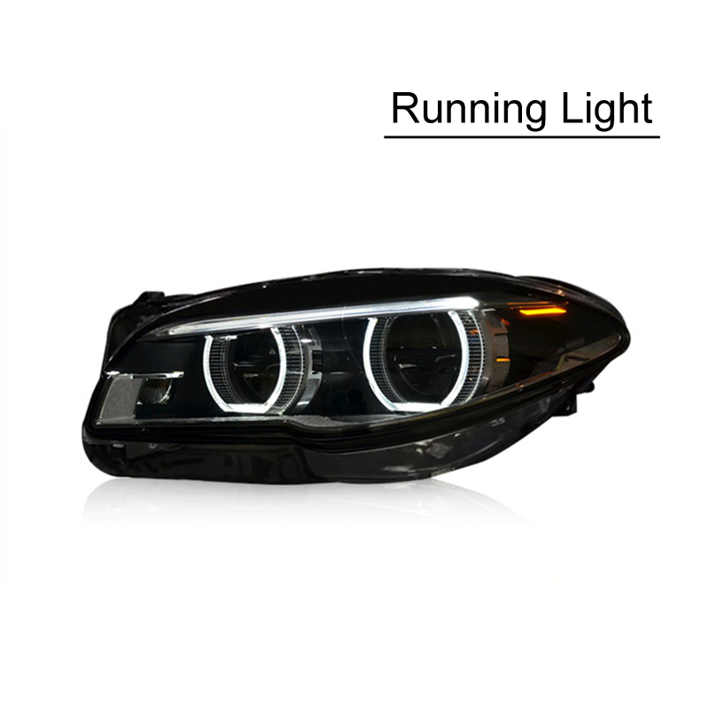 Head Lamp for F10 F18 LED Headlight 20 10-20 16 Headlights 520i 525i 530i 535i DRL Turn Signal High Beam Angel Eye Projector