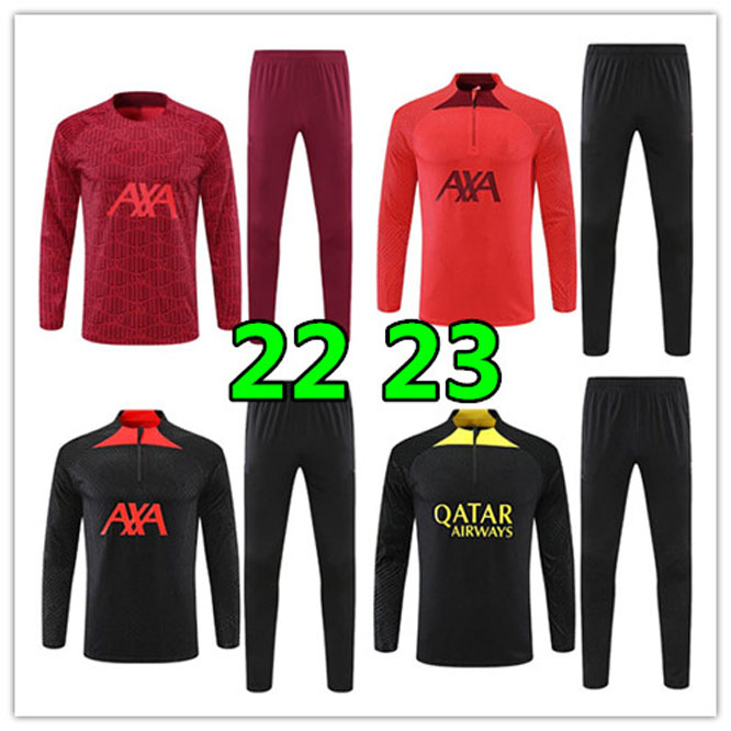 New 22 23 LiverpoolS quality tracksuit soccer training Man and kids football kits
New 22 23 LiverpoolS quality tracksuit soccer training Man and kids football kits