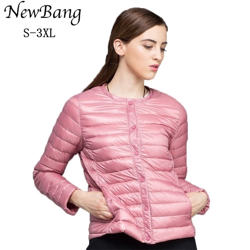Bang Brand Down Coat Female Ultra Light Down Jacket Women Thin Slim Windbreaker Without Collar Coat Lightweight Warm Parkas 201126, Purple 2
Bang Brand Down Coat Female Ultra Light Down Jacket Women Thin Slim Windbreaker Without Collar Coat Lightweight Warm Parkas 201126, Purple 2
